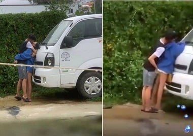 Video clip sex cặp đôi làm tình ngay giữa đường