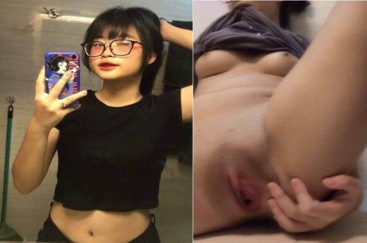 Chịch em áo dài đeo kính bị ny gạ tình