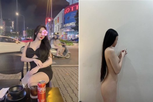 Em gái chập tay bắt đầu làm nghề, vú còn săn chắc