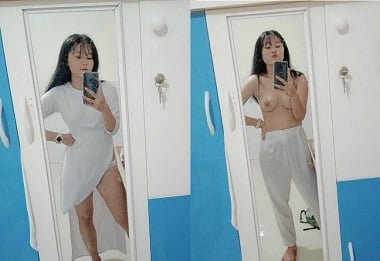 Nữ sinh nứng lồn bị bạn cởi quần áo vào lồn