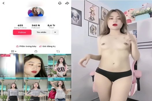 Tiktoker chuyên về nội dung người lớn hấp dẫn khiến người xem không thể rời mắt