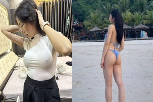 Thấy bạn hành động qua khe cửa với cảm giác kích thích